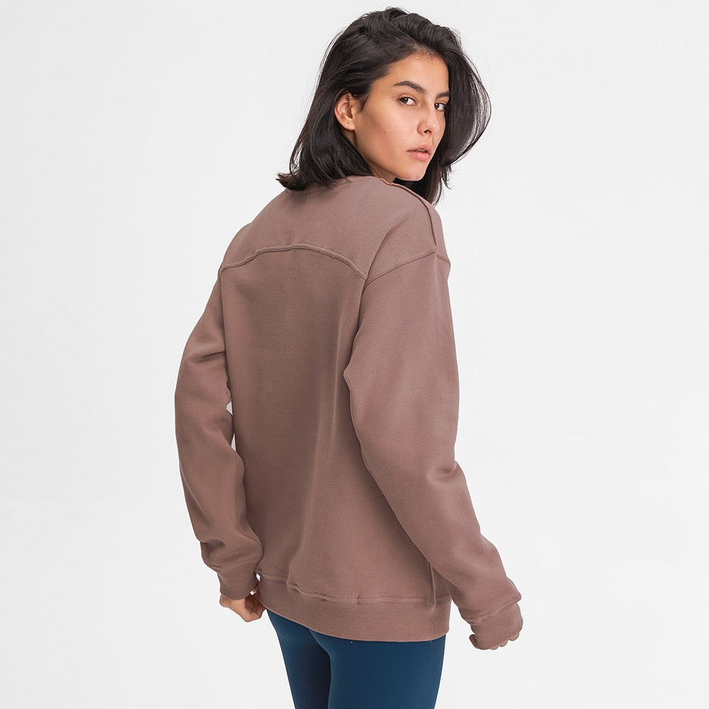 Sport Hoodie - Braun