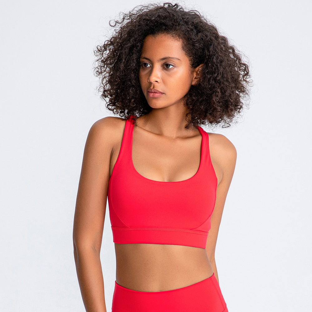 Mindstream Seamless Define Sport BH - Rot vrshWOMENS