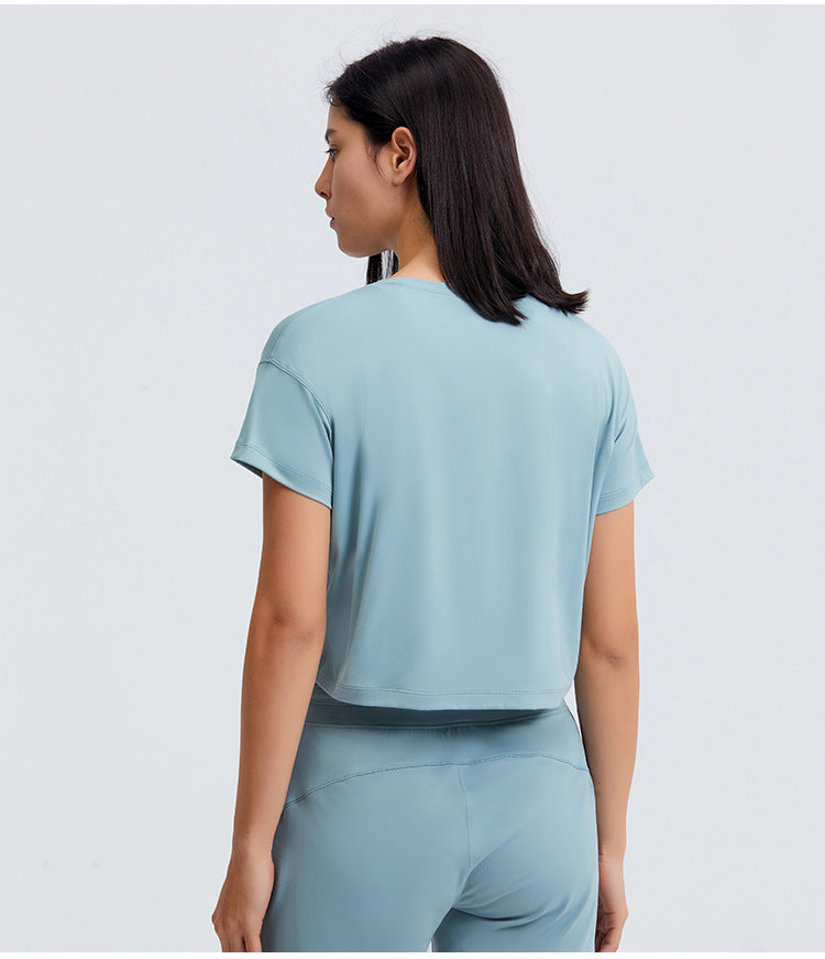 Lightweight Buttery Crop Top - Hellgrün