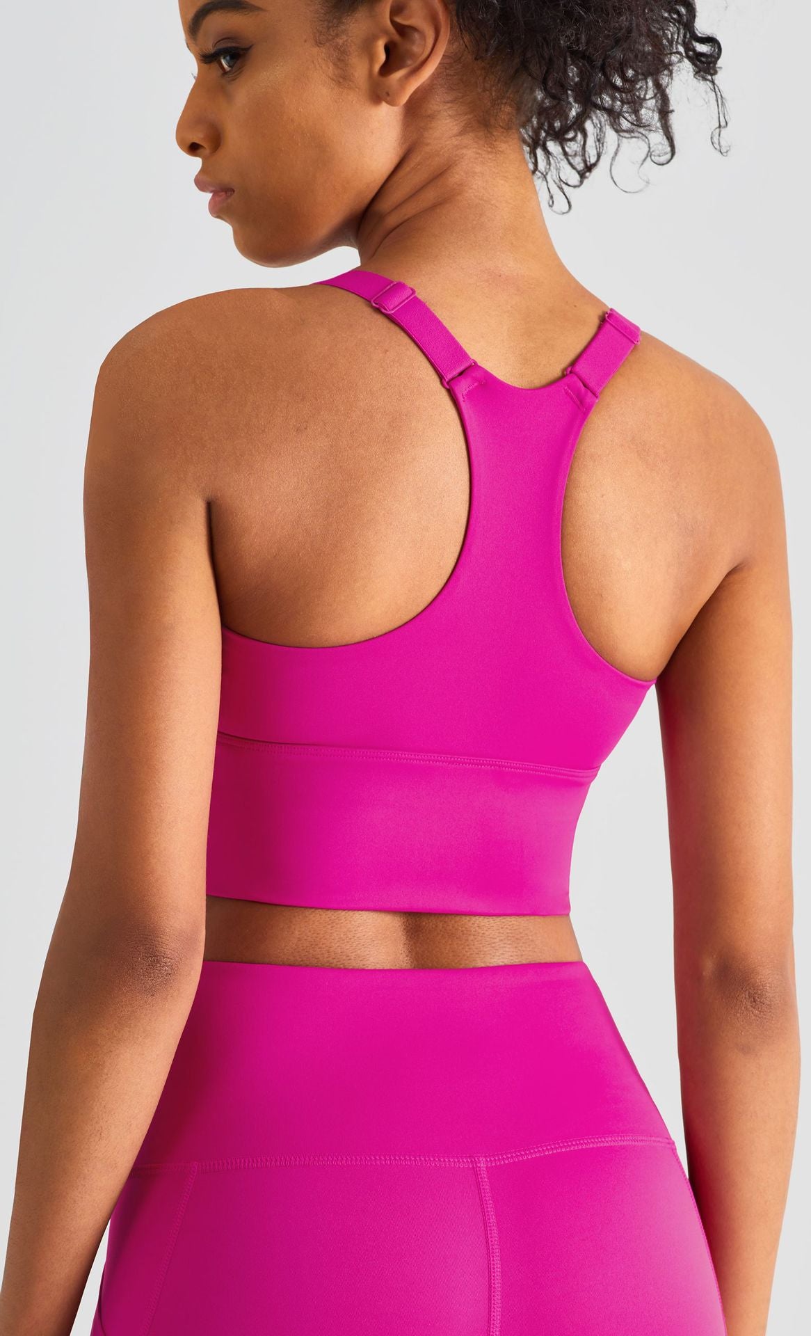 Run Pro Seamless Top mit integriertem Sport BH - Pink