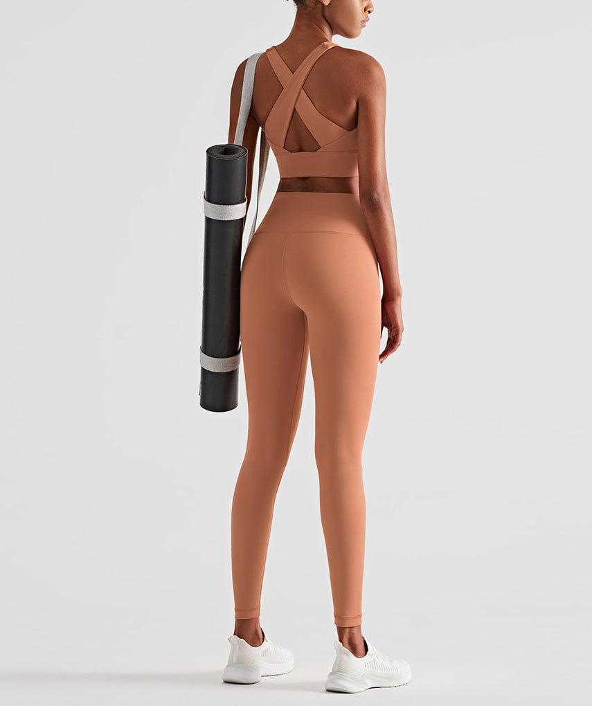 Run 28" Seamless Leggings - Koralle