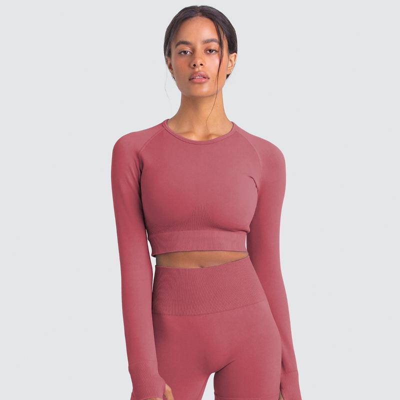 Adapt Seamless Long Sleeve Crop Top